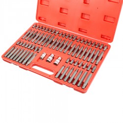 JUEGO PUNTAS 75 PIEZAS, XZN, ALLEN,RIBE,TORX, TORX H