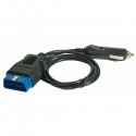 CABLE SALVA MEMORIAS CON TOMA OBDII A 12V.