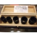 VASOS EXTRAER TORNILLOS ANTIRROBO RUEDAS, 5 PIEZAS
