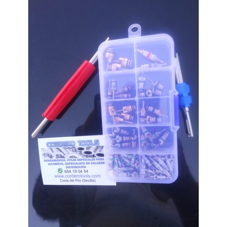 JUEGO OBUSES AIRE ACONDICIONADO SURTIDOS, 92 PIEZAS