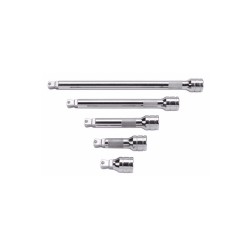 ALARGADERAS CON ACOPLAMIENTO 1/2" ARTICULADO, 5 PIEZAS