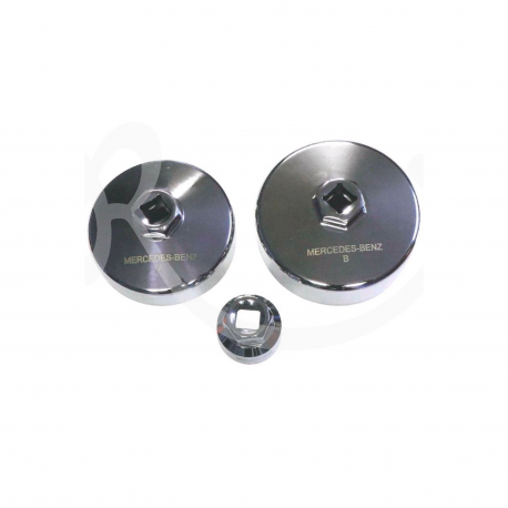 LLAVES PARA FILTROS DE ACEITE MERCEDES, 3 PIEZAS