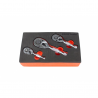 MINI CARRACAS 85,100,130MM. 1/4",3/8",1/2", 72DIENTES 3 PIEZAS