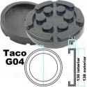 TACO DE GOMA PARA ELEVADOR DAMA 130MMX8MM