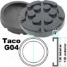 TACO DE GOMA PARA ELEVADOR DAMA 130MMX8MM