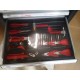 CARRO HERRAMIENTAS 200 PIEZAS,, 7 CAJONES 78X48X101MM.