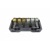 JUEGO EXTRACTORES UNIVERSAL SILEMBLOCS, RODAMIENTOS Y RETENES