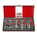 JUEGO DE REPARACION DE ROSCAS M5-M12, 131 PIEZAS.