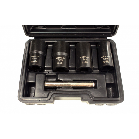 LLAVES VASO TIPO FLOR TORNILLOS ANTIRROBO, CONEXION 1/2", PIEZAS