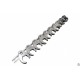 LLAVE PIE DE GALLO CONEXION 3/8", 10 PIEZAS