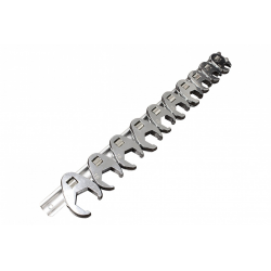 LLAVE PIE DE GALLO CONEXION 3/8", 10 PIEZAS