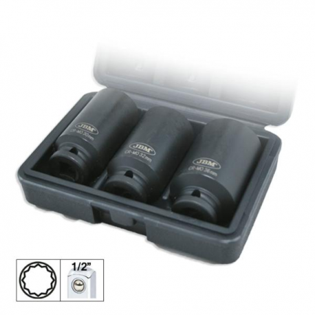 JUEGO 4 VASOS IMPACTO ESPECIAL BUJES DE RUEDAS 30-32-36MM.