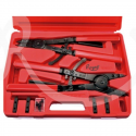 ESTUCHE 2 ALICATES CIRCLIP CAMION CON PUNTAS INTERCAMBIABLES