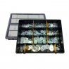 ESTUCHE DE ARANDELA DE HIERRO GALVANIZADO, 475PCS
