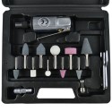 ESTUCHE CON AMOLADORA NEUMATICA, 16 PIEZAS