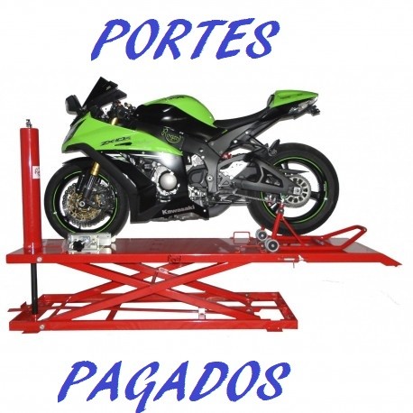 MESA DE MOTOS NEUMATICA 500 KG