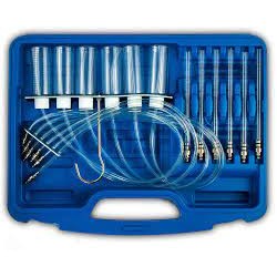 KIT COMPROBADOR RETORNO INYECTORES CON 24 ADAPTADORES
