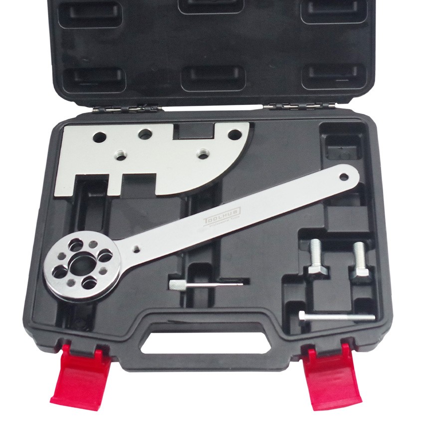 BGS Utensili Di Regolazione Per Volvo B4204 - Set Per Calaggio Distribuzione - Qualità Professionale - Bandeja Para Carro 2/3