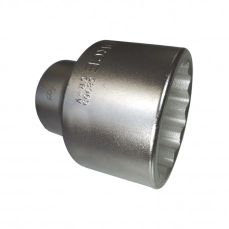 LLAVE DE VASO POLIGONAL 55M. CONEXION 3/4" ESPECIAL REGISTRO COJINETE BUJE POSTERIOR