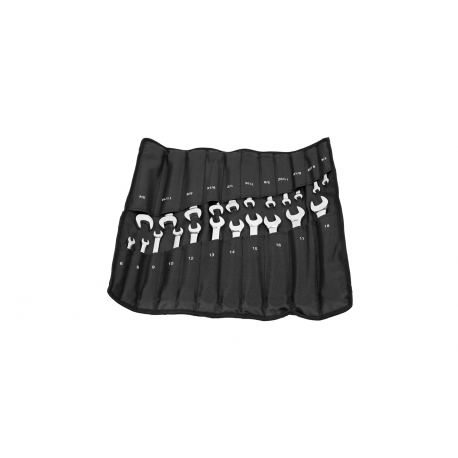 JUEGO 22 LlAVES CARRACA COMBINADAS Y PULGADAS