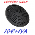 TACO DE GOMA ELEVADOR VELYEN, ISTOBAL 3 TORNILLOS DIAMETRO EXTERIOR 145MM. DISTANCIA ENTRE TORNILLOS 60MM