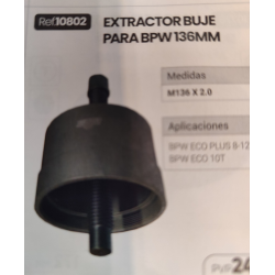 EXTRACTOR BUJE PARA BPW 136MM. ECO PLUS