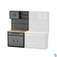 MUEBLE TALLER MODULO 1 GROSOR ENCIMERA 30MM