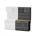 MUEBLE MODULO TALLER 2 GROSOR ENCIMERA 30MM.
