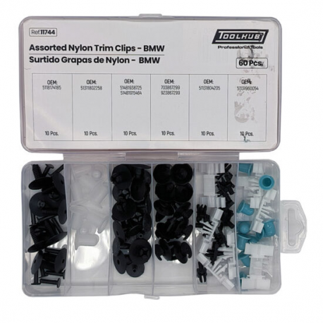 SURTIDO DE GRPAS NYLON MERCEDES 60 PIEZAS