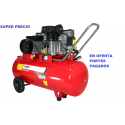 COMPRESOR 100 LITROS ACCIONAMIENTO POR CORREAS