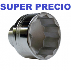 LLAVE DE VASO 65MM. CONEXION 3/4" 12 CARAS