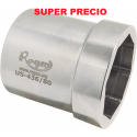 LLAVE VASO OCTOGONAL 80MM, CONEXION 1"