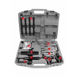 JUEGO EXTRACTORES CON HUSILLO HIDRAULICO, 21 PIEZAS