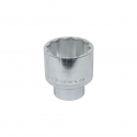 LLAVE DE VASO 55MM. CONEXION 3/4" 12 CARAS