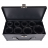 JUEGO VASOS IMPACTO LARGOS CONEXION 1" 6 CARAS 27-50MM. 8 PIEZAS