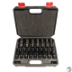 JUEGO VASOS IMPACTO LARGOS CONEXION 1/2" 6 CARAS 10-32MM.16 PIEZAS