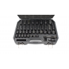 KIT LLAVES IMPACTO CORTAS Y LARGAS CONEXION 1/2" 40 PIEZAS