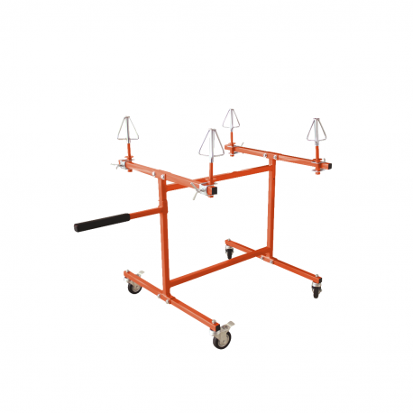 SOPORTE PARA PINTAR LLANTAS