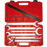 KIT DESMONTAR TORNILLO CENTRAL Y VENTILADOR BMW, NISSAN Y FORD 8 PIEZAS