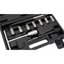 Juego de escariadores de asientos de inyectores