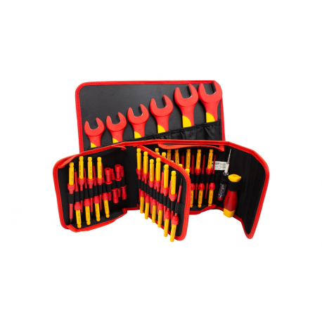 KIT HERRAMIENTAS AISLADAS VDE, 111 PIEZAS