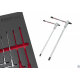 JUEGO LLAVES EN T CON MANGO EN T MACHO TORX T-10-T50