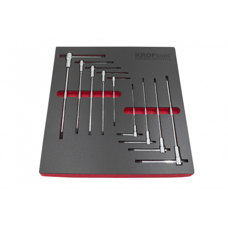 JUEGO LLAVES EN T CON MANGO EN T MACHO TORX T-10-T50