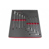 JUEGO LLAVES EN T CON MANGO EN T MACHO TORX T-10-T50