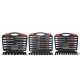 JUEGO VASOS CON PUNTA 88 PIEZAS ALLEN, XZN, TORX