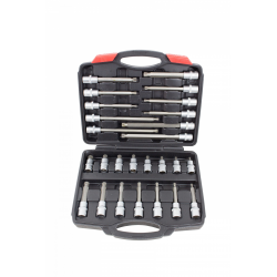 JUEGO PUNTAS TORX CONEXION 1/2" 32 PIEZAS