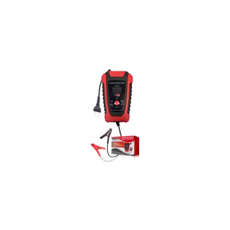 CARGADOR BATERIAS 6V 2A, 12V 5A CPU INTELIGENTE AGM, GEL, SLA, EFB