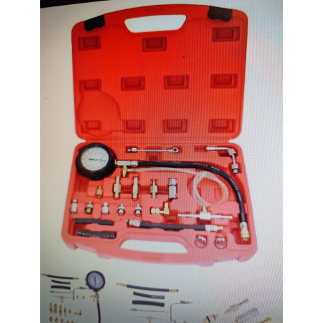 COMPROBADOR PRESION BOMBA COMBUSTIBLE DIESEL Y GASOLINA 0-140 PSI