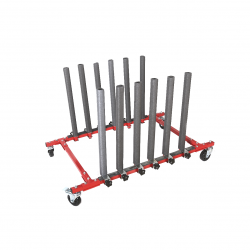 ESTANTE DE PANELES MOVILES 12 BARRAS