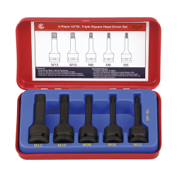 JUEGO PUNTAS XZN IMPACTO M5 A M12 CONEXION 1/2"